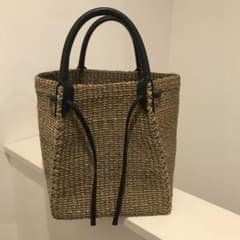 OUTERSUNSET 美品 Abaca アバカバスケットバッグ 辺見えみり - メルカリ