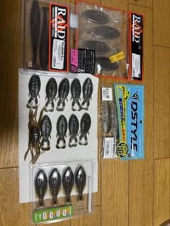 バス釣り引退セット ワームまとめ売り - メルカリ