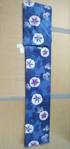 浴衣★花古今　綿紅梅　居敷当て付のサムネイル