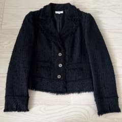 サイズ40 tobechic 美品　ツイードジャケットのサムネイル