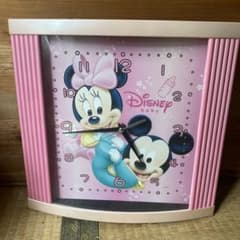 Disney Baby ミッキー＆ミニー 掛け時計のサムネイル