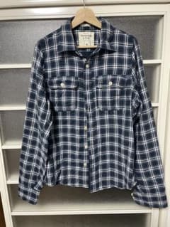 長袖　チェックシャツのサムネイル