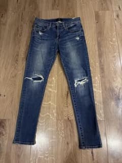 AZUL BY MOUSSY ダメージスキニーデニムパンツ　Mサイズのサムネイル