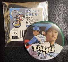 ファイターズ ブラインド缶バッジ 奈良間大己のサムネイル