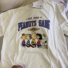り*！様 PEANUTS GANG Tシャツ ホワイト Mサイズのサムネイル