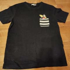 値下げしましたGLOBAL WORK ミッキーマウス ポケットTシャツmen'sのサムネイル
