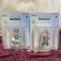 一番くじ ディズニー ミニフィギュアチャーム E賞 2種セットのサムネイル
