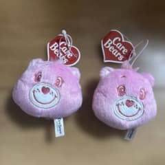 Care Bears ぬいぐるみ ピンク2個まとめのサムネイル