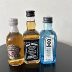 ウイスキー・ジン ミニボトルセット - メルカリ