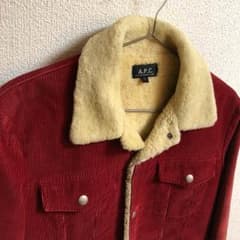 A.P.C. コーデュロイボアジャケット ブルゾンのサムネイル