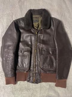 G-1 フライトジャケット 希少 60's 38 黒タグ （美品） - メルカリ