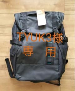リュック バックパック 黒色 多収納のサムネイル