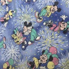 レア 花火ミキミニ ビンテージシーツ フィットシーツのサムネイル