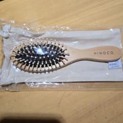 ヒノコスメ　HINOCO ウッドヘアケアブラシ 巾着付きのサムネイル