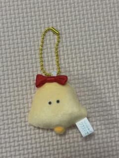 つぶらな瞳のクリスマス ベル マスコット キーホルダーのサムネイル