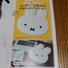 リンネル4月号ミッフィークッションのサムネイル
