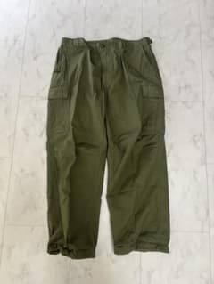 稀少 60s ジャングルファティーグ パンツ 5th XL/R タロン　リップ 稀少 60s ジャングルファティーグ パンツ 5th XL/R タロン リップ