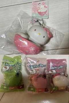 [激レア] ハローキティ おしるこ 大福 スクイーズ まとめ売り セット