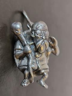 亀仙人 シルバー925 Master Roshi (Master Sennin Kame - Ball Dragon Banpresto] & Ichibansho ペンダントトップ ネックレス Roshi アクセサリー