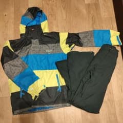QUIKSILVER スノーボードウェア 上下セット メンズ スキー スノボのサムネイル