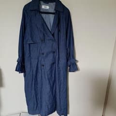 AZUL BY MOUSSY デニムトレンチコート Mのサムネイル