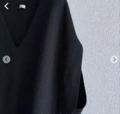 IENA イエナ　コットンストレッチ コクーン Vネック プルオーバーのサムネイル