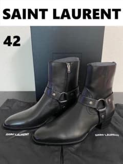 新品】SAINT LAURENT サンローラン ハーネス ブーツ 23AW - メルカリ