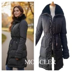 MONCLER モンクレール＊AMANDA 女子力高すぎコート♡ファスナー破損 
