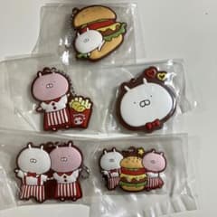 우사마루 1번 복권 고무 매력 5개 세트