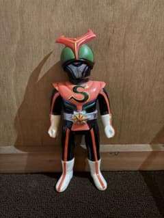 仮面ライダー　ストロンガー　面取れ　ソフビ　当時物　日曜まで特別価格 仮面ライダー ストロンガー 面取れ ソフビ 当時物 日曜まで特別価格