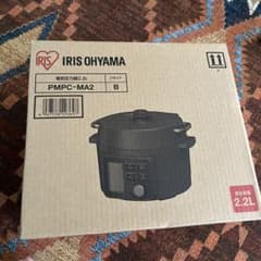 アイリスオーヤマ 電気圧力鍋 2.2L ブラック PMPC-MA2-Bのサムネイル