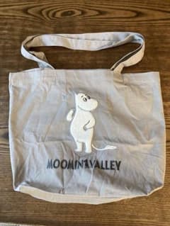 ムーミントートバッグ グレーのサムネイル
