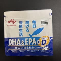味の素 DHA & EPA + D 120粒のサムネイル