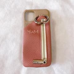 ajew DOUBLE HEART iPhone11pro ケース カード収納 - メルカリ