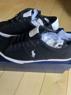 Polo Ralph Lauren 黒スニーカー 新品のサムネイル