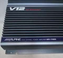 ALPINE V12 MRV-F400S 4/3/2 チャンネル パワーアンプ - メルカリ