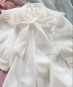 サマーオーガンジブラウス(新品)NOMAEのサムネイル