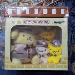 ポムポムプリン　ぬいぐるみセットのサムネイル