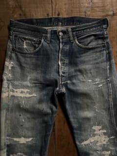ラ*タ様 60s levi's 501 BIGE ブリーチ跡　足長R W84cm 60s levi's 501 BIGE ブリーチ跡 足長R W84cm 神サイズ - メルカリ