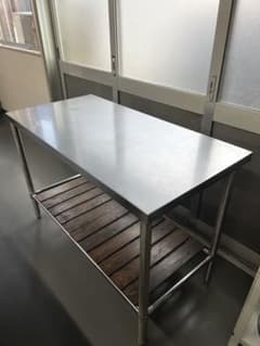 ステンレス製作業台(幅1200 奥行き600 高さ800) - メルカリ