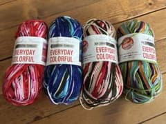 NASKA EVERYDAY COLORFUL 毛糸4玉セット100g希少カラーのサムネイル