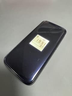 docomo 折りたたみ式携帯電話 らくらくホン F-02J ネイビー - メルカリ