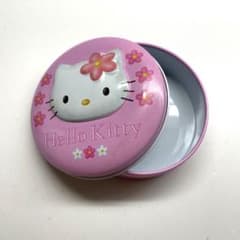 ハローキティ 缶 2001年 平成レトロ 当時物 ピンク - メルカリ