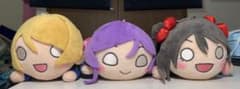 ラブライブμ's 初期 寝そべりぬいぐるみ 3種セット ⑦のサムネイル