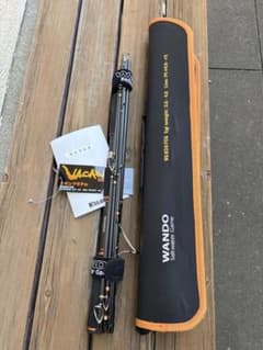 WANDO VACANCE 6本継エギングロッド カーボン製 ブラック/オレンジ WANDO VACANCE 6本継エギングロッド カーボン製 ブラック/オレンジ