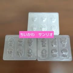 ６枚セット　グミトレー　型　ちいかわ　サンリオ　ペコちゃん　Ｂ
