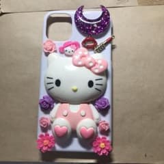 10/7完成&発送❗️キティ ☆iPhone11 ケース☆ 即購入可❗️のサムネイル