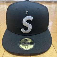 Supreme Gold Cross S Logo New Era "Blackのサムネイル