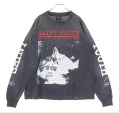 Lサイズ　saint mxxxxxx sarnt youth ロンT Lサイズ saint mxxxxxx sarnt youth ロンT - メルカリ