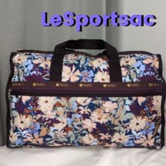 LeSportsac 極美品 花柄 ボストンバッグ ラージウィークエンダー